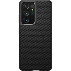 Spigen Samsung|Galaxy S21 Ultra-Etui Galaxy S21 Ultra Liquid Air Matte Black Czarne Case