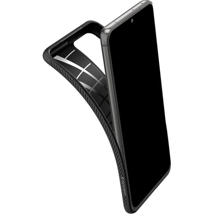 Spigen Samsung|Galaxy S21 Ultra-Etui Galaxy S21 Ultra Liquid Air Matte Black Czarne Case