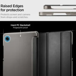 Spigen Galaxy Tab A9|Samsung-ETUI GALAXY TAB TAB A9 / A11 8.7 X110 / X115 / X133 / X135 SMART FOLD MATTE BLACK