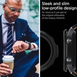 Spigen Samsung|Galaxy Watch 3 41Mm-Etui Galaxy Watch 3 41mm Liquid Air Black Czarne