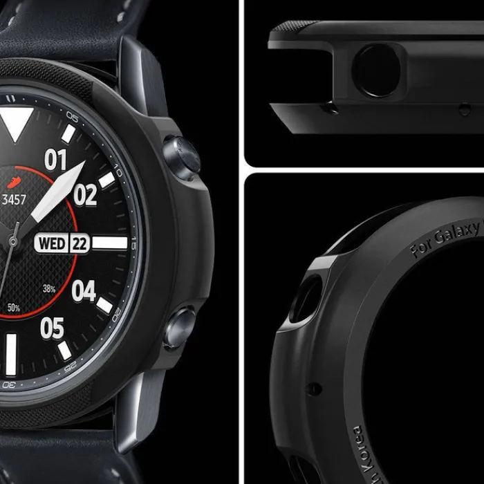 Spigen Samsung|Galaxy Watch 3 41Mm-Etui Galaxy Watch 3 41mm Liquid Air Black Czarne