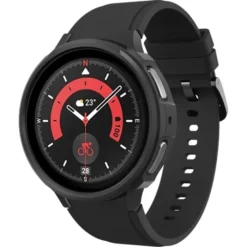 Spigen Galaxy Watch 5 Pro 45Mm|Samsung-Etui Galaxy Watch 5 Pro (45 Mm) Liquid Air Matte Black
