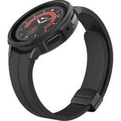 Spigen Galaxy Watch 5 Pro 45Mm|Samsung-Etui Galaxy Watch 5 Pro (45 Mm) Liquid Air Matte Black