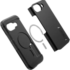 Spigen Google|Pixel 9A-ETUI GOOGLE PIXEL 9A TOUGH ARMOR MAG MAGSAFE CZARNE