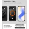 Spigen Pixel 10A|Google-ETUI GOOGLE PIXEL 10A TOUGH ARMOR MAG MAGSAFE CZARNE
