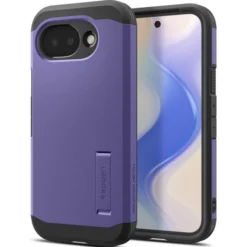 Spigen Pixel 10A|Google-ETUI GOOGLE PIXEL 10A TOUGH ARMOR MAG MAGSAFE ASH VIOLET