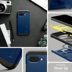 Spigen Google|Pixel 9A-ETUI GOOGLE PIXEL 9A TOUGH ARMOR MAGSAFE NAVY BLUE