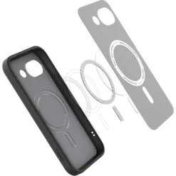 Spigen Pixel 10A|Google-ETUI GOOGLE PIXEL 10A ULTRA HYBRID MAGSAFE FROST CZARNE