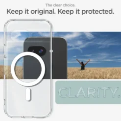 Spigen Google|Pixel 9A-ETUI GOOGLE PIXEL 9A ULTRA HYBRID MAG MAGSAFE CLEAR/WHITE