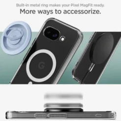 Spigen Google|Pixel 9A-ETUI GOOGLE PIXEL 9A ULTRA HYBRID MAG MAGSAFE CLEAR/WHITE