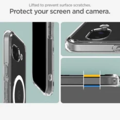 Spigen Google|Pixel 9A-ETUI GOOGLE PIXEL 9A ULTRA HYBRID MAG MAGSAFE CLEAR/WHITE