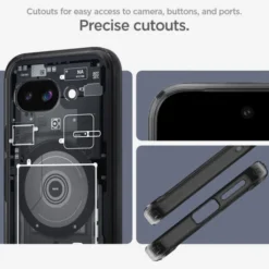 Spigen Google|Pixel 9A-ETUI GOOGLE PIXEL 9A ULTRA HYBRID MAG MAGSAFE ZERO ONE BLACK