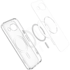 Spigen Pixel 10A|Google-ETUI GOOGLE PIXEL 10A ULTRA HYBRID MAG MAGSAFE CLEAR/WHITE