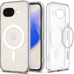 Spigen Pixel 10A|Google-ETUI GOOGLE PIXEL 10A ULTRA HYBRID MAG MAGSAFE CLEAR/WHITE