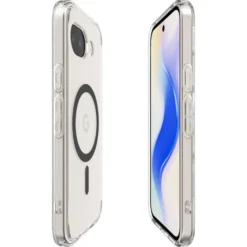 Spigen Pixel 10A|Google-ETUI GOOGLE PIXEL 10A ULTRA HYBRID MAG MAGSAFE CLEAR GRAPHITE