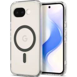 Spigen Pixel 10A|Google-ETUI GOOGLE PIXEL 10A ULTRA HYBRID MAG MAGSAFE CLEAR GRAPHITE