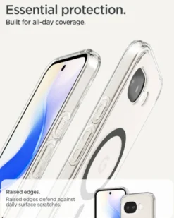 Spigen Pixel 10A|Google-ETUI GOOGLE PIXEL 10A ULTRA HYBRID MAG MAGSAFE CLEAR GRAPHITE