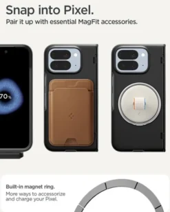 Spigen Pixel 10 Pro Fold|Google-ETUI GOOGLE PIXEL 10 PRO FOLD SLIM ARMOR PRO MAGSAFE BLACK