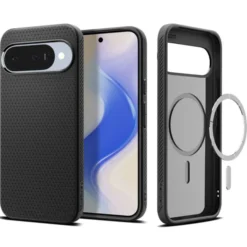 Spigen Pixel 10 Pro|Pixel 10-ETUI GOOGLE PIXEL 10 / 10 PRO LIQUID AIR MAG MAGSAFE MATTE BLACK
