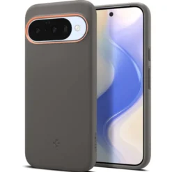 Spigen Pixel 10 Pro|Pixel 10-ETUI GOOGLE PIXEL 10 / 10 PRO NANO POP MAG MAGSAFE PAPAYA GREY