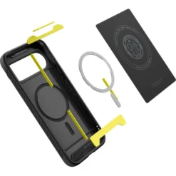 Spigen Pixel 10 Pro|Pixel 10-ETUI GOOGLE PIXEL 10 / 10 PRO RUGGED ARMOR MAG MAGSAFE MATTE BLACK