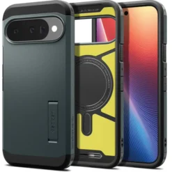 Spigen Pixel 10 Pro|Pixel 10-ETUI GOOGLE PIXEL 10 / 10 PRO TOUGH ARMOR MAG MAGSAFE ABYSS GREEN