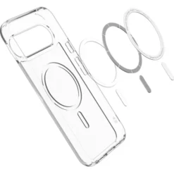 Spigen Pixel 10 Pro|Pixel 10-ETUI GOOGLE PIXEL 10 / 10 PRO ULTRA HYBRID MAG MAGSAFE CLEAR/WHITE