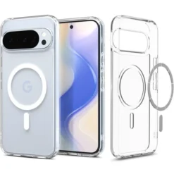 Spigen Pixel 10 Pro|Pixel 10-ETUI GOOGLE PIXEL 10 / 10 PRO ULTRA HYBRID MAG MAGSAFE CLEAR/WHITE