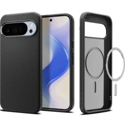 Spigen Pixel 10 Pro Xl|Google-ETUI GOOGLE PIXEL 10 PRO XL LIQUID AIR MAG MAGSAFE MATTE BLACK