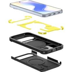 Spigen Pixel 10 Pro Xl|Google-ETUI GOOGLE PIXEL 10 PRO XL TOUGH ARMOR MAG MAGSAFE BLACK