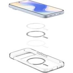 Spigen Pixel 10 Pro Xl|Google-ETUI GOOGLE PIXEL 10 PRO XL ULTRA HYBRID MAG MAGSAFE CLEAR/WHITE