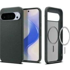 Spigen Pixel 10 Pro Xl|Google-ETUI GOOGLE PIXEL 10 PRO XL LIQUID AIR MAG MAGSAFE ABYSS GREEN