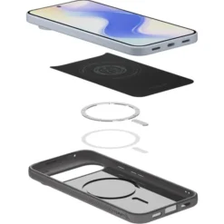 Spigen Pixel 10 Pro Xl|Google-ETUI GOOGLE PIXEL 10 PRO XL LIQUID AIR MAG MAGSAFE MARBLE GREY