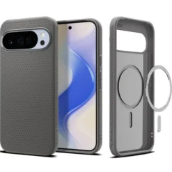 Spigen Pixel 10 Pro Xl|Google-ETUI GOOGLE PIXEL 10 PRO XL LIQUID AIR MAG MAGSAFE MARBLE GREY