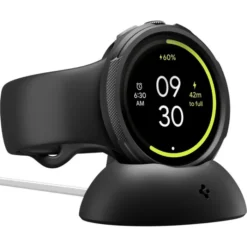 Spigen Google-ETUI GOOGLE PIXEL WATCH 4 41MM LIQUID AIR + STAND MATTE BLACK