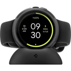 Spigen Google-ETUI GOOGLE PIXEL WATCH 4 41MM LIQUID AIR + STAND MATTE BLACK