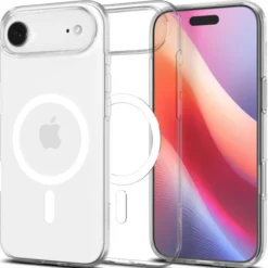 Spigen Apple|Iphone 17 Air-ETUI IPHONE 17 AIR LIQUID CRYSTAL MAG MAGSAFE CLEAR/WHITE