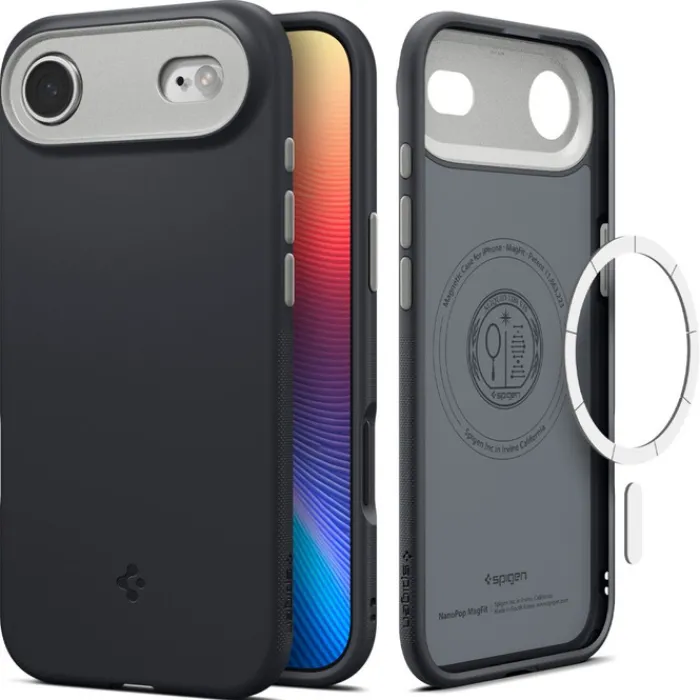 Spigen Apple|Iphone 17 Air-ETUI IPHONE 17 AIR NANO POP MAG MAGSAFE BLACK SESAME