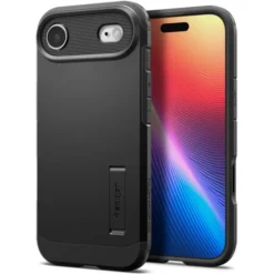 Spigen Apple|Iphone 17 Air-ETUI IPHONE 17 AIR TOUGH ARMOR ”T” MAG MAGSAFE BLACK