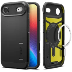 Spigen Apple|Iphone 17 Air-ETUI IPHONE 17 AIR TOUGH ARMOR ”T” MAG MAGSAFE BLACK