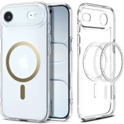 Spigen Apple|Iphone 17 Air-ETUI IPHONE 17 AIR ULTRA HYBRID MAG MAGSAFE CLEAR/GOLD