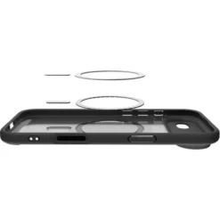 Spigen Apple|Iphone 17 Air-ETUI IPHONE 17 AIR ULTRA HYBRID MAG MAGSAFE FROST BLACK