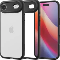 Spigen Apple|Iphone 17 Air-ETUI IPHONE 17 AIR ULTRA HYBRID MATTE BLACK