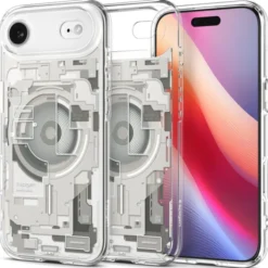 Spigen Iphone 17|Apple-ETUI IPHONE 17 AIR ULTRA HYBRID MAG MAGSAFE ZERO ONE NATURAL TITANIUM