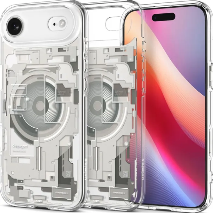 Spigen Iphone 17|Apple-ETUI IPHONE 17 AIR ULTRA HYBRID MAG MAGSAFE ZERO ONE NATURAL TITANIUM