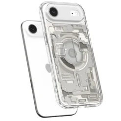 Spigen Iphone 17|Apple-ETUI IPHONE 17 AIR ULTRA HYBRID MAG MAGSAFE ZERO ONE NATURAL TITANIUM