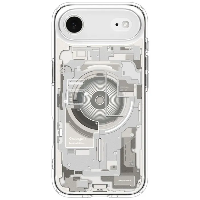 Spigen Iphone 17|Apple-ETUI IPHONE 17 AIR ULTRA HYBRID MAG MAGSAFE ZERO ONE NATURAL TITANIUM