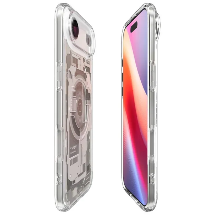 Spigen Iphone 17|Apple-ETUI IPHONE 17 AIR ULTRA HYBRID MAG MAGSAFE ZERO ONE NATURAL TITANIUM