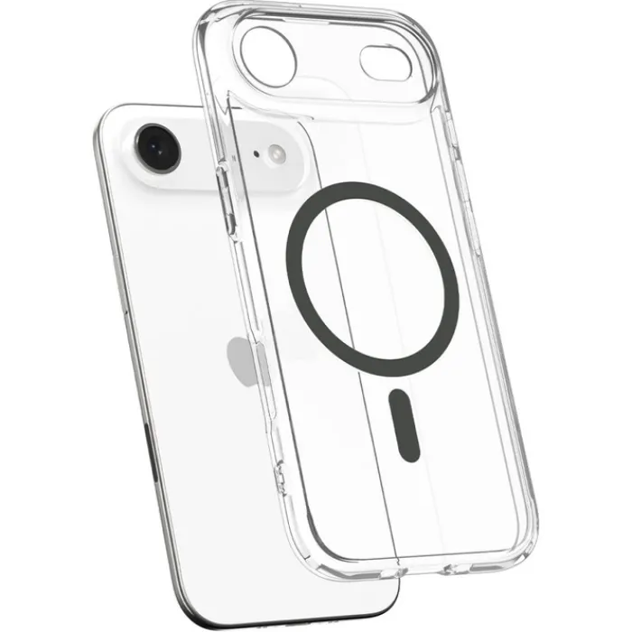 Spigen Apple|Iphone 17 Air-ETUI IPHONE 17 AIR ULTRA HYBRID MAG MAGSAFE CLEAR/GRAPHITE