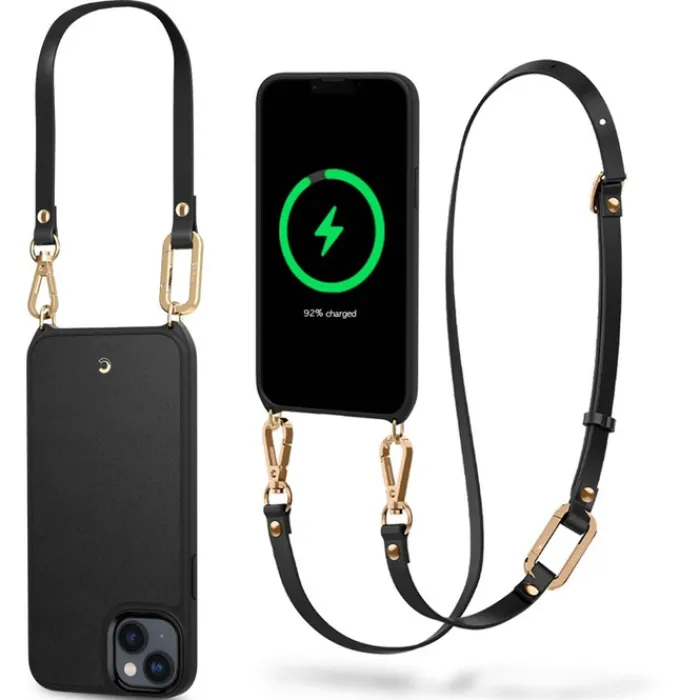 Spigen Iphone 14|Apple-Etui iPhone 14 Cyrill Classic Charm Mag Magsafe Black